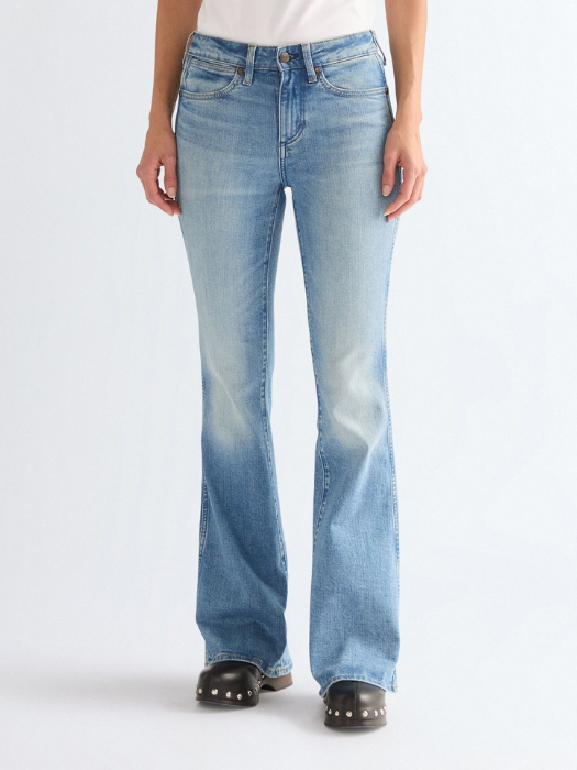 Wrangler Blugi Albastri MONTANA Flare Femei [2]