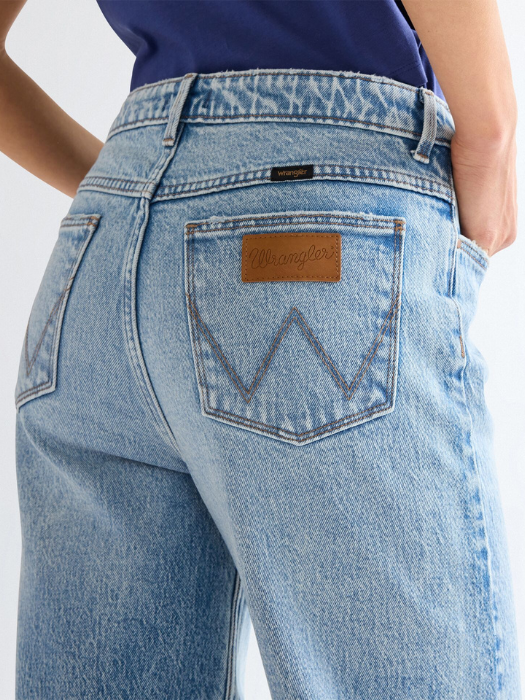 Wrangler Женские Джинсы Светло-Синие LOOSE STRAIGHT Loose [5]
