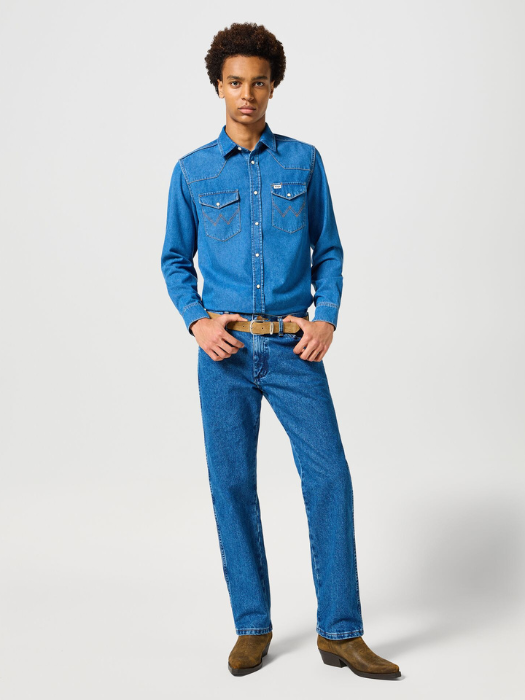 Wrangler Джинсы Blue 13MWZ Original Regular Bootcut [1]