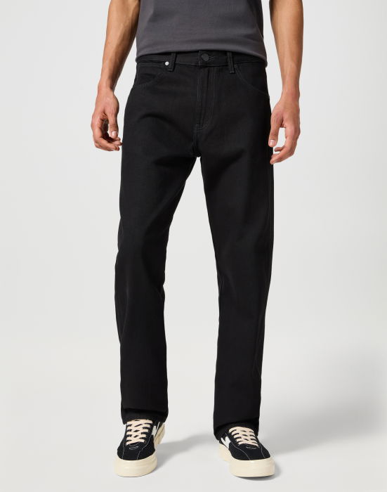 Wrangler Blugi Negri FRONTIER Relaxed Straight Barbati [1]