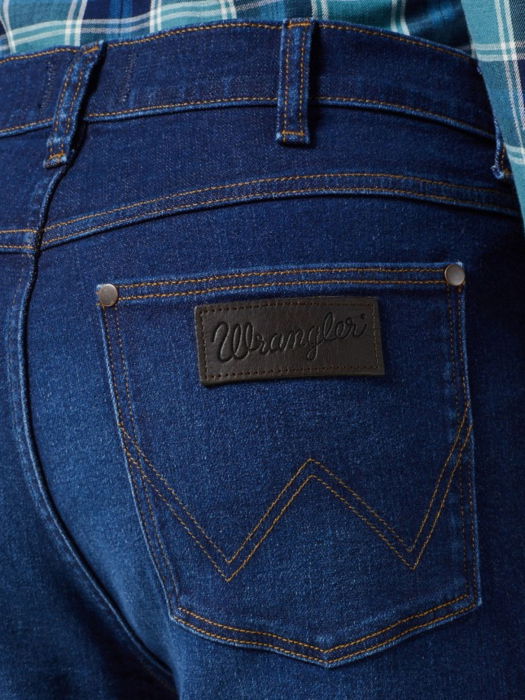 Wrangler Мужские Джинсы Синие Slim Tapered [5]
