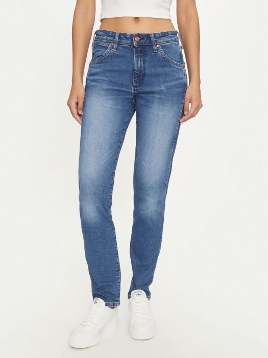 Wrangler Blugi Slim Blue Femei [3]