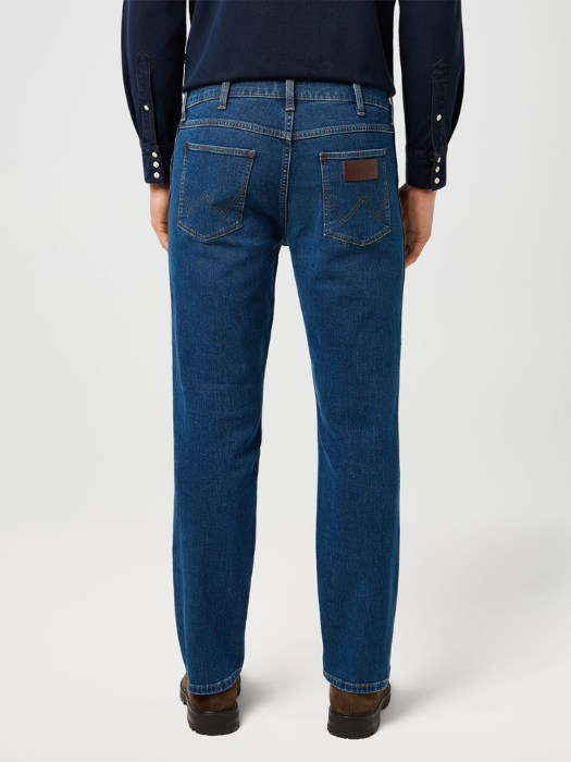 Wrangler Blugi Albastri GREENSBORO Regular Straight Barbati [3]