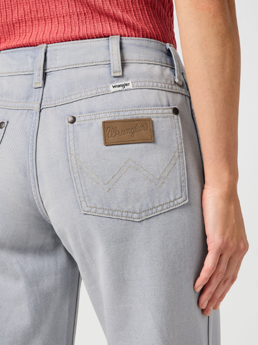 Wrangler Женские Джинсы Светло-Серые WORLD WIDE Wide Leg [4]