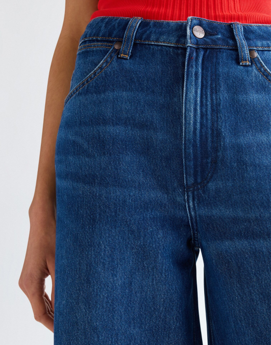 Wrangler Женские Джинсы Синие Bottom Loose [4]