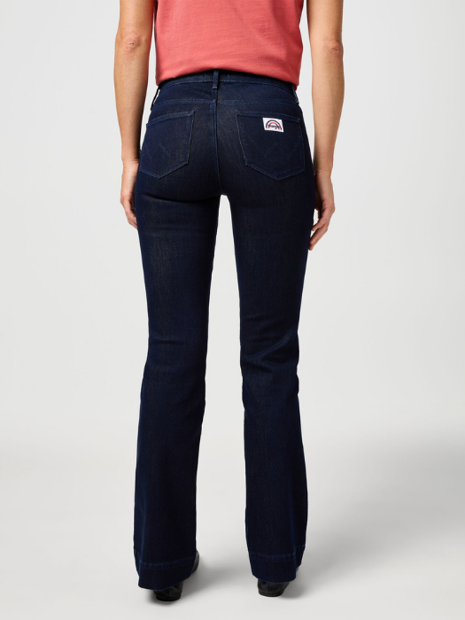 Wrangler Blugi Indigo FLARE Flare Femei [3]