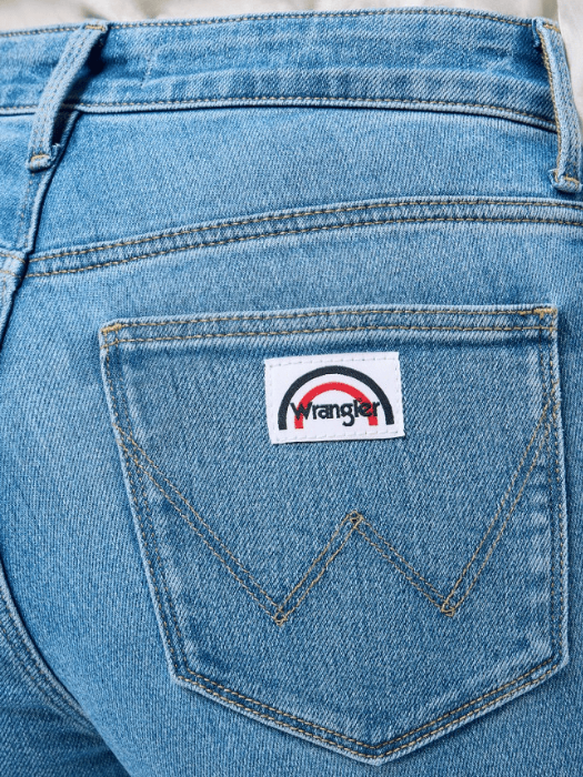 Wrangler Женские Джинсы Светло-Синие FLARE Flare [4]