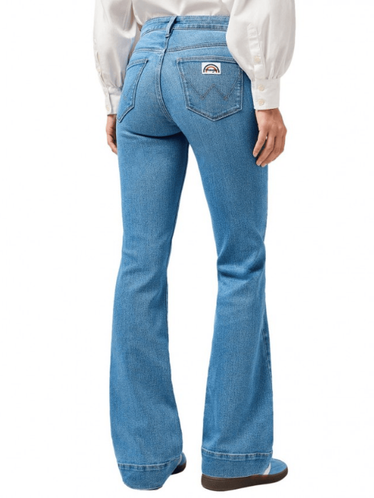 Wrangler Женские Джинсы Светло-Синие FLARE Flare [2]