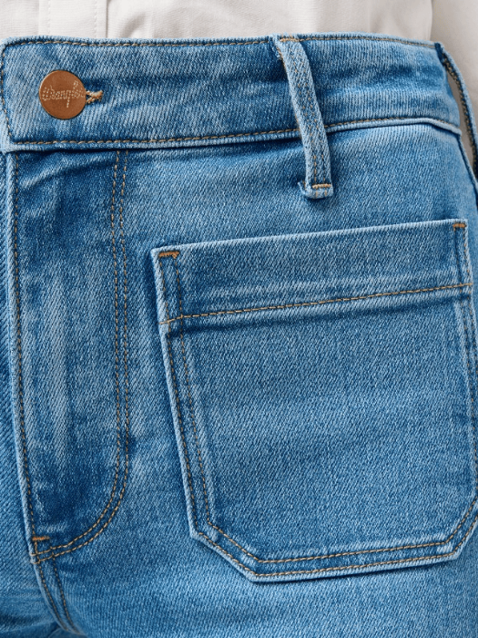 Wrangler Женские Джинсы Светло-Синие FLARE Flare [3]