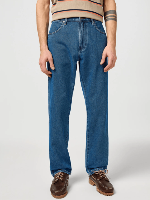 Wrangler Blugi Navy FRONTIER Relaxed Straight Barbati [1]