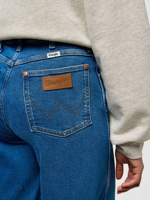 Wrangler Blugi Albastri CANYON Loose Femei [5]