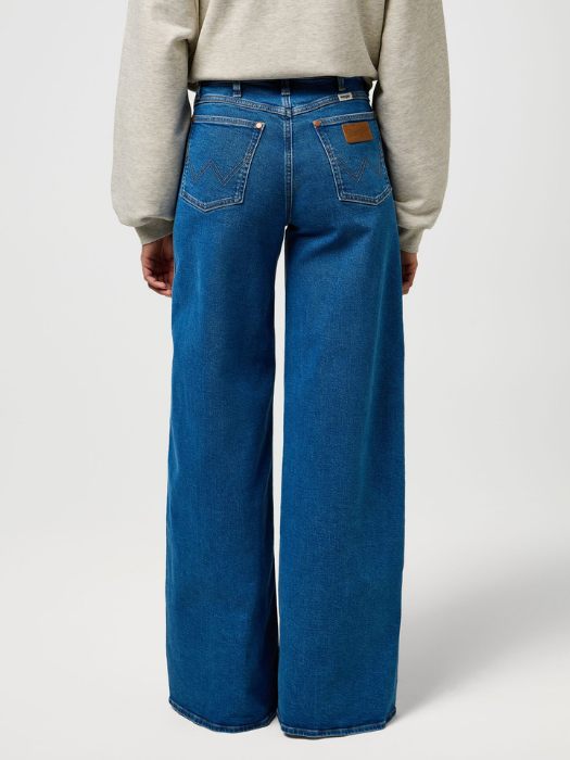 Wrangler Blugi Albastri CANYON Loose Femei [3]