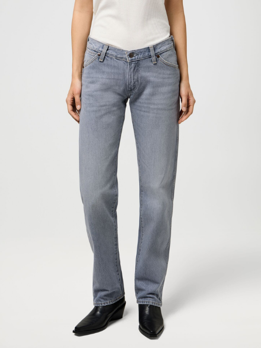Wrangler Женские Джинсы Светло-Серые LOW RISE COWBOY JEAN Straight - 499 Lei [2]