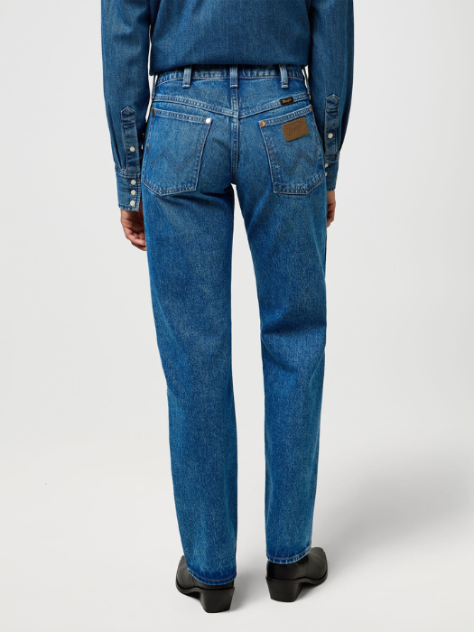 Wrangler Джинсы Lasso Lagoon LOW RISE COWBOY JEAN Straight - 499 Lei [2]