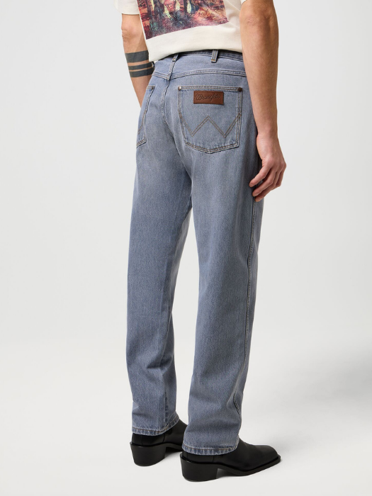 Wrangler Blugi Albastri FRONTIER Relaxed Straight Barbati [3]