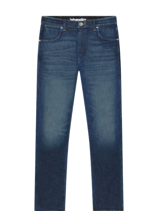 Wrangler Blugi Albastri GREENSBORO Regular Straight Barbati [6]