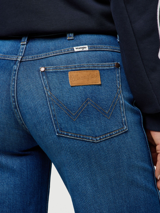 Wrangler Джинсы Mid Stone WORLD WIDE Wide Leg [5]