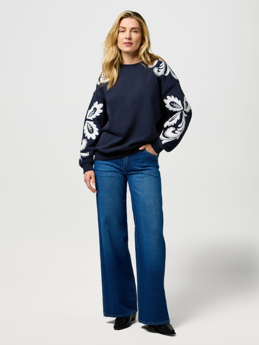 Wrangler Джинсы Mid Stone WORLD WIDE Wide Leg [2]