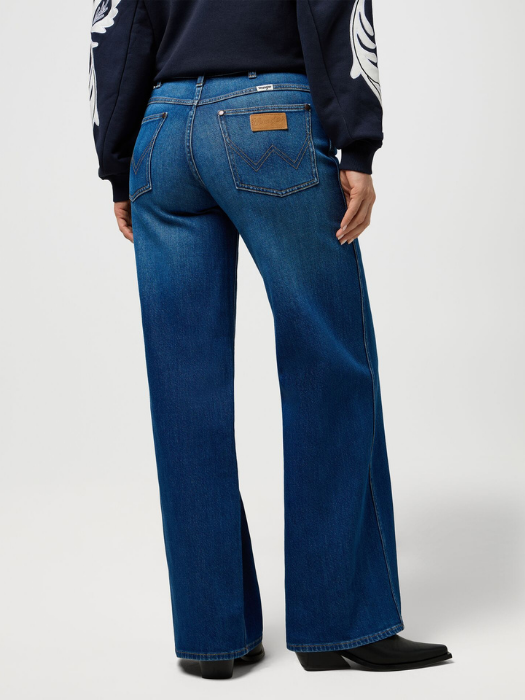 Wrangler Джинсы Mid Stone WORLD WIDE Wide Leg [3]