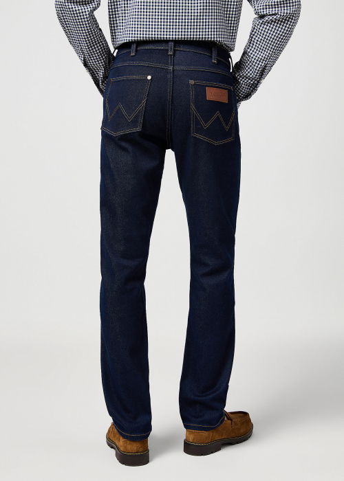 Wrangler Blugi Regular Straight Moonlight Rinse Barbati [2]