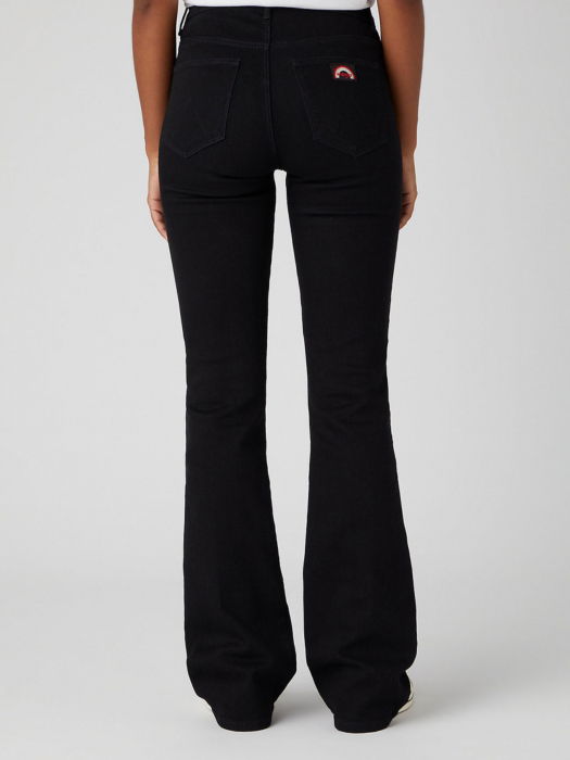 Wrangler Женские Джинсы Чёрные FLARE Flare [3]