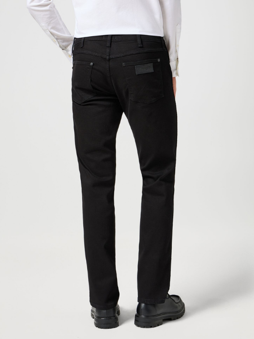 Wrangler Blugi Negri GREENSBORO Regular Straight Barbati [3]