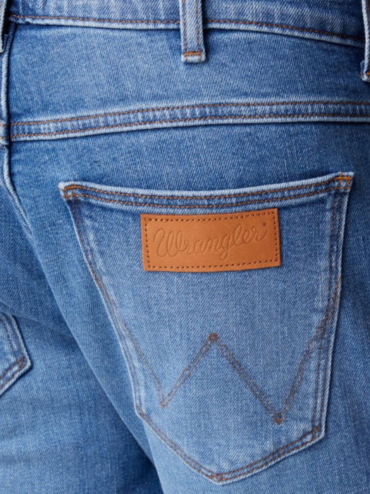 Wrangler Blugi Negri LARSTON Slim Tapered Barbati [5]