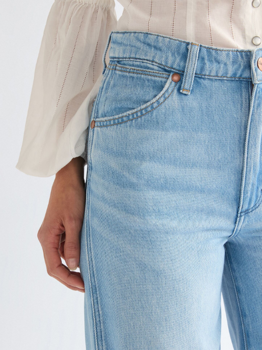 Wrangler Женские Джинсы Синие Bottom Loose [4]