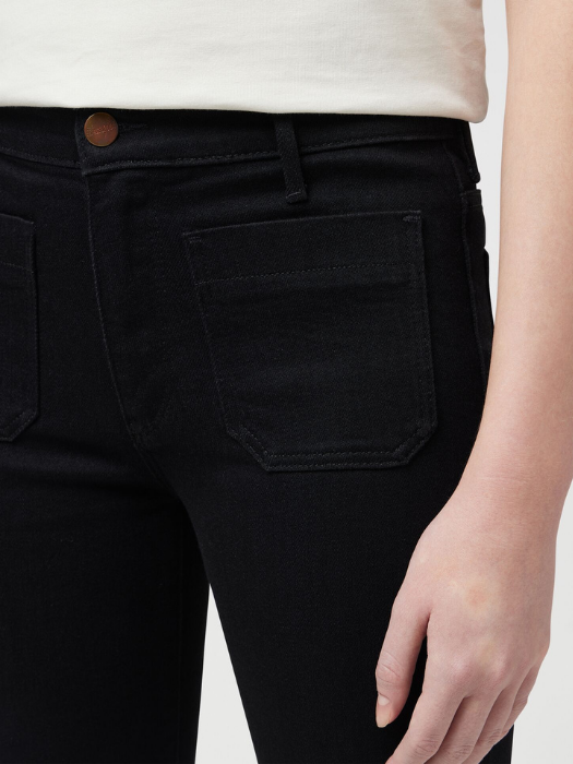 Wrangler Женские Джинсы Чёрные FLARE Flare [4]