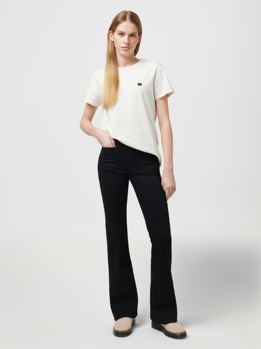 Wrangler Женские Джинсы Чёрные FLARE Flare [1]