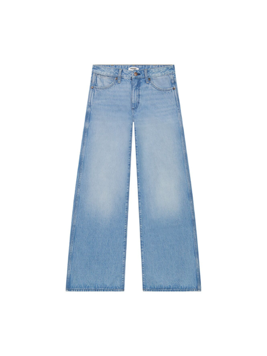 Wrangler Blugi Navy WORLD WIDE Wide Leg Femei [6]