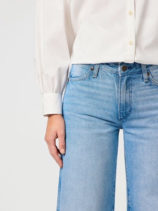 Wrangler Blugi Navy WORLD WIDE Wide Leg Femei [4]