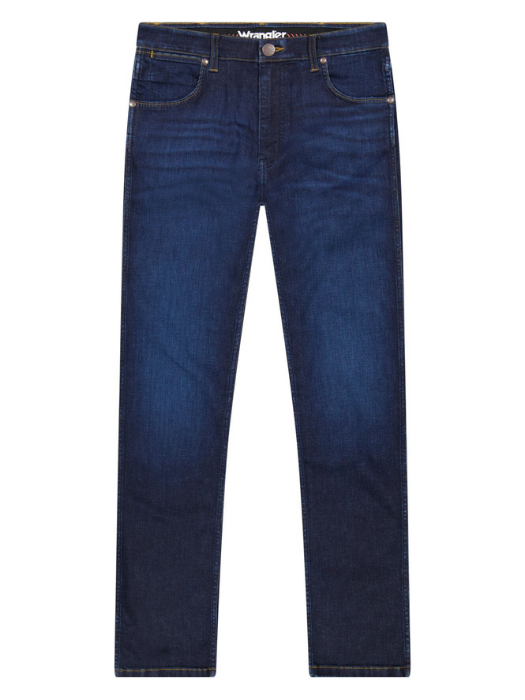 Wrangler Мужские Джинсы Синие GREENSBORO Regular Straight [6]