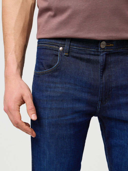 Wrangler Мужские Джинсы Синие GREENSBORO Regular Straight [2]