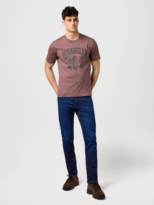 Wrangler Мужские Джинсы Синие GREENSBORO Regular Straight [1]