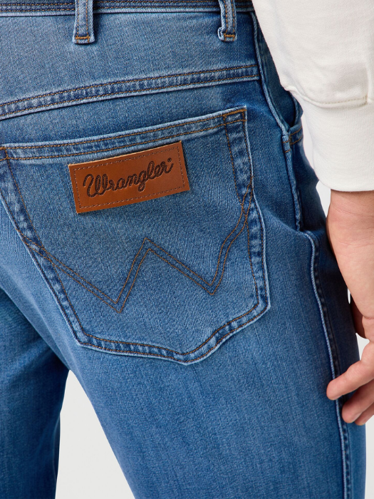 Wrangler Мужские Джинсы Синие TEXAS Authentic Straight [5]