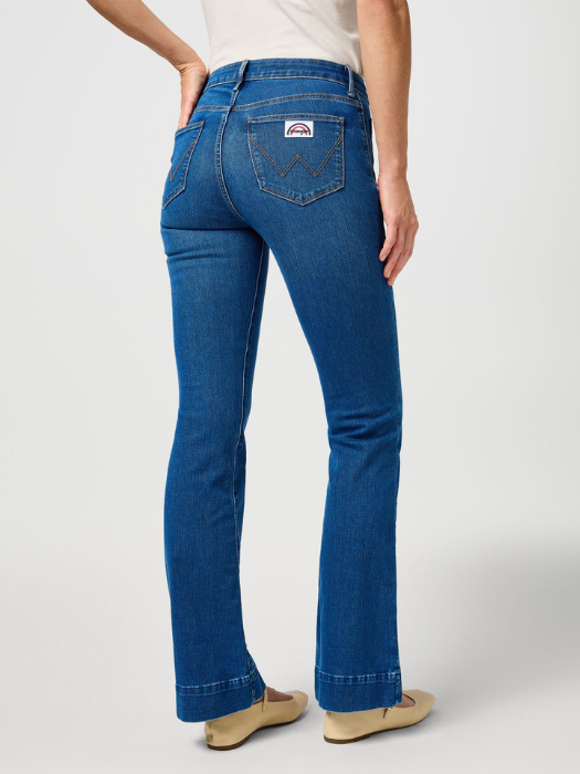 Wrangler Женские Джинсы Синие FLARE Flare [2]