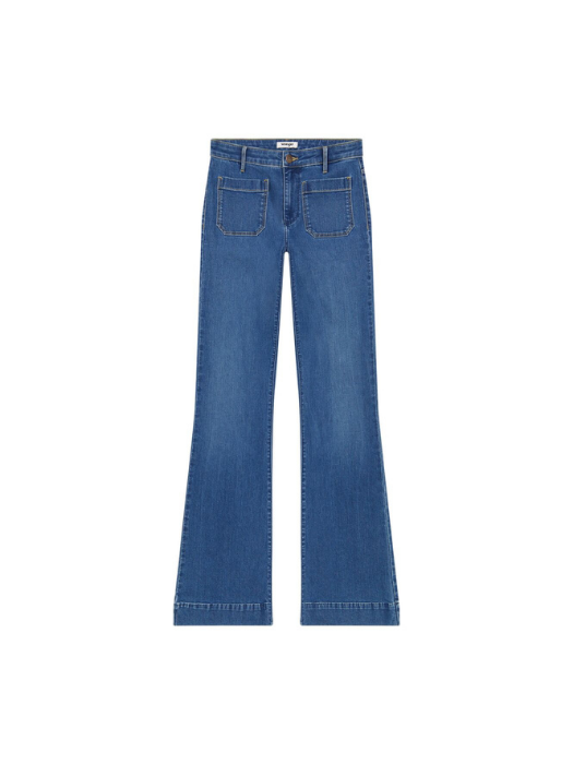 Wrangler Женские Джинсы Синие FLARE Flare [6]
