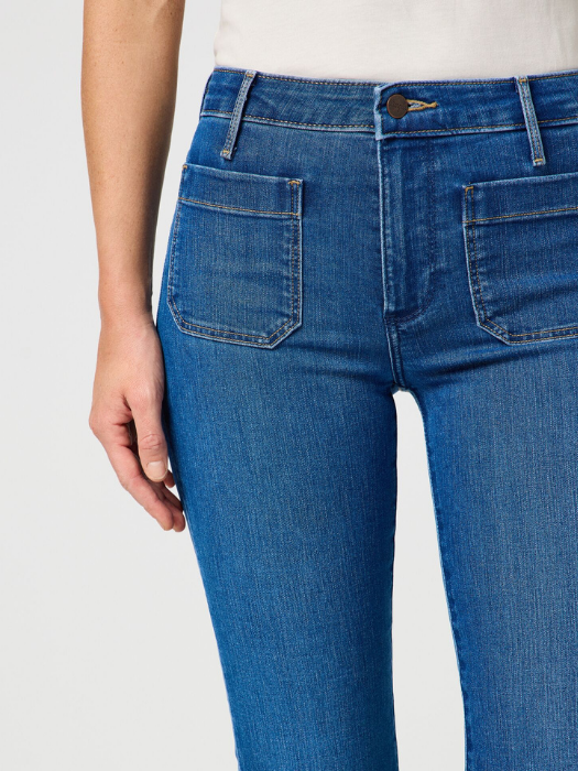 Wrangler Женские Джинсы Синие FLARE Flare [3]