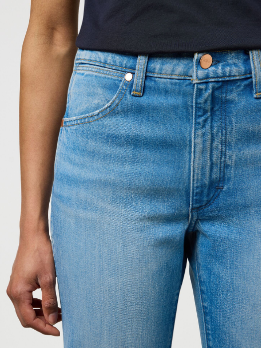 Wrangler Женские Джинсы Светло-Синие 70s Flare Flare - 499 Lei [4]