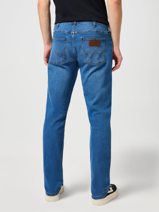 Wrangler Blugi Albastri Deschisi GREENSBORO Regular Straight Barbati [2]