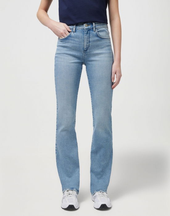 Wrangler Женские Джинсы Светло-Синие BOOTCUT Bootcut [1]