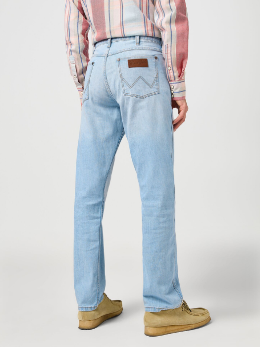 Wrangler Мужские Джинсы Светло-Синие GREENSBORO Regular Straight [2]