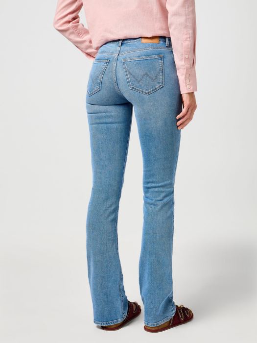 Wrangler Женские Джинсы Светло-Синие BOOTCUT Bootcut [2]