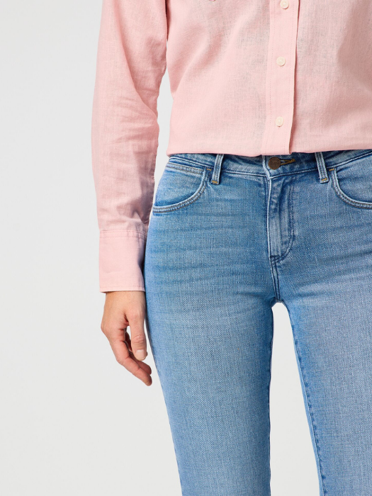 Wrangler Женские Джинсы Светло-Синие BOOTCUT Bootcut [3]