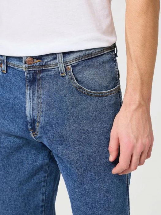 Wrangler Мужские Джинсы Синие TEXAS Straight [4]
