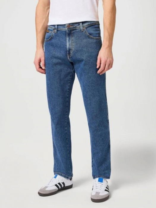 Wrangler Мужские Джинсы Синие TEXAS Straight [2]