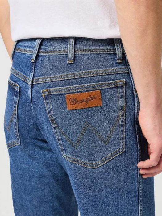 Wrangler Мужские Джинсы Синие TEXAS Straight [5]