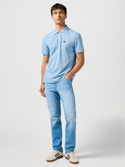 Wrangler Blugi Albastri Deschisi TEXAS Authentic Slim Barbati [5]