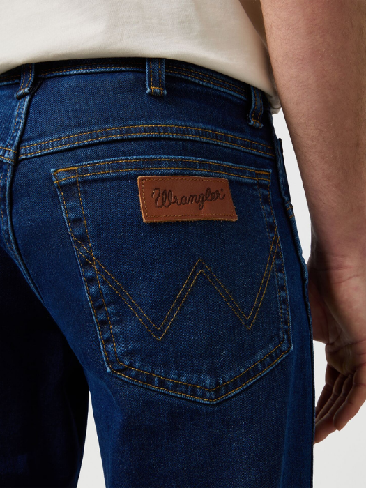 Wrangler Мужские Джинсы Темно-Синие TEXAS Authentic Straight [5]